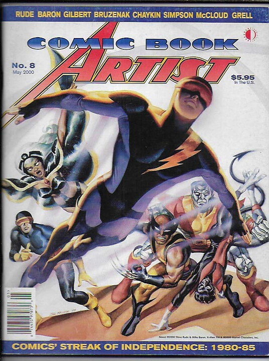 Comic Book Artist # 8 FN