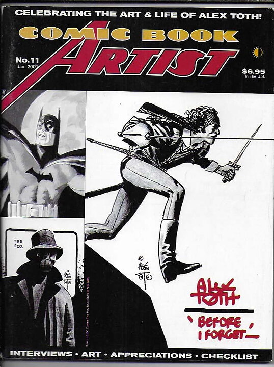 Comic Book Artist # 11 VF-