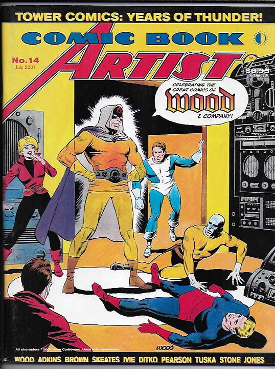 Comic Book Artist # 14 VF+