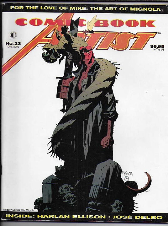 Comic Book Artist # 23 VF Hellboy Mike Mignola
