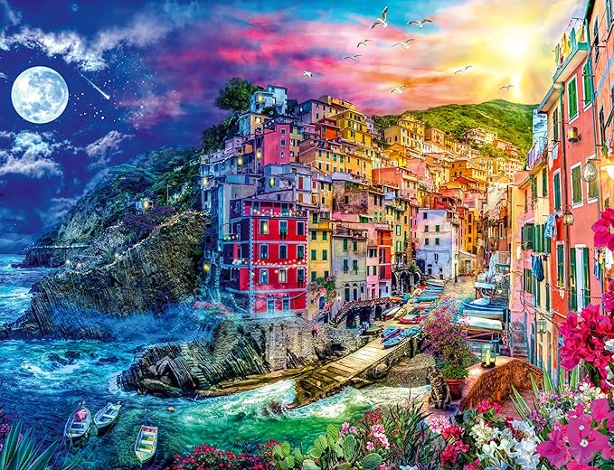 Colorful Cinque Terre 2000 Bitar Ravensburger