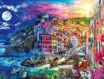 Colorful Cinque Terre 2000 Bitar Ravensburger