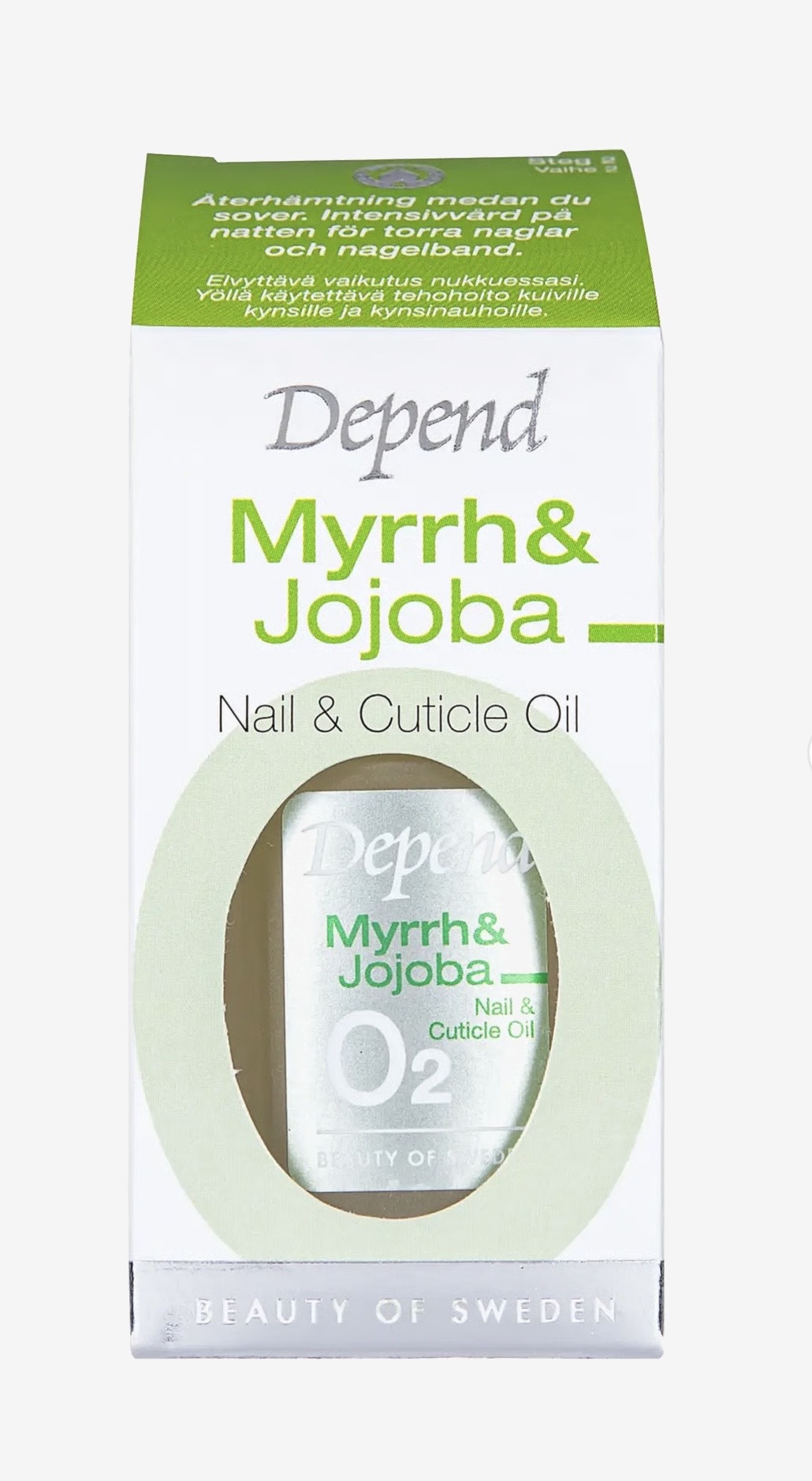 Depend O2 Myrrh & Jojoba Nail & Cuticle Oil 11 ml