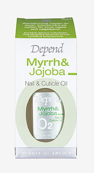 Depend O2 Myrrh & Jojoba Nail & Cuticle Oil 11 ml