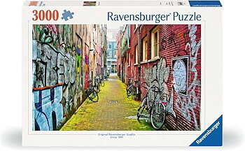 Street Art in Amsterdam 3000 Bitar Ravensburger