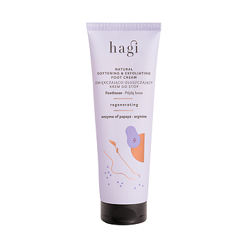 Hagi Natural Softening and Exfoliating Foot Cream 75ml