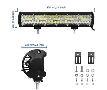 LEDRAMP 8D, RAK 15"/ 300*