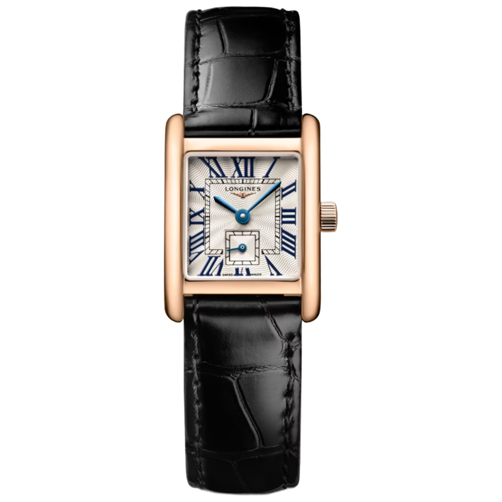 L5.200.8.71.0 Longines Mini DolceVita romerska siffror 21,50 X 29,00, 18 K rosé guld
