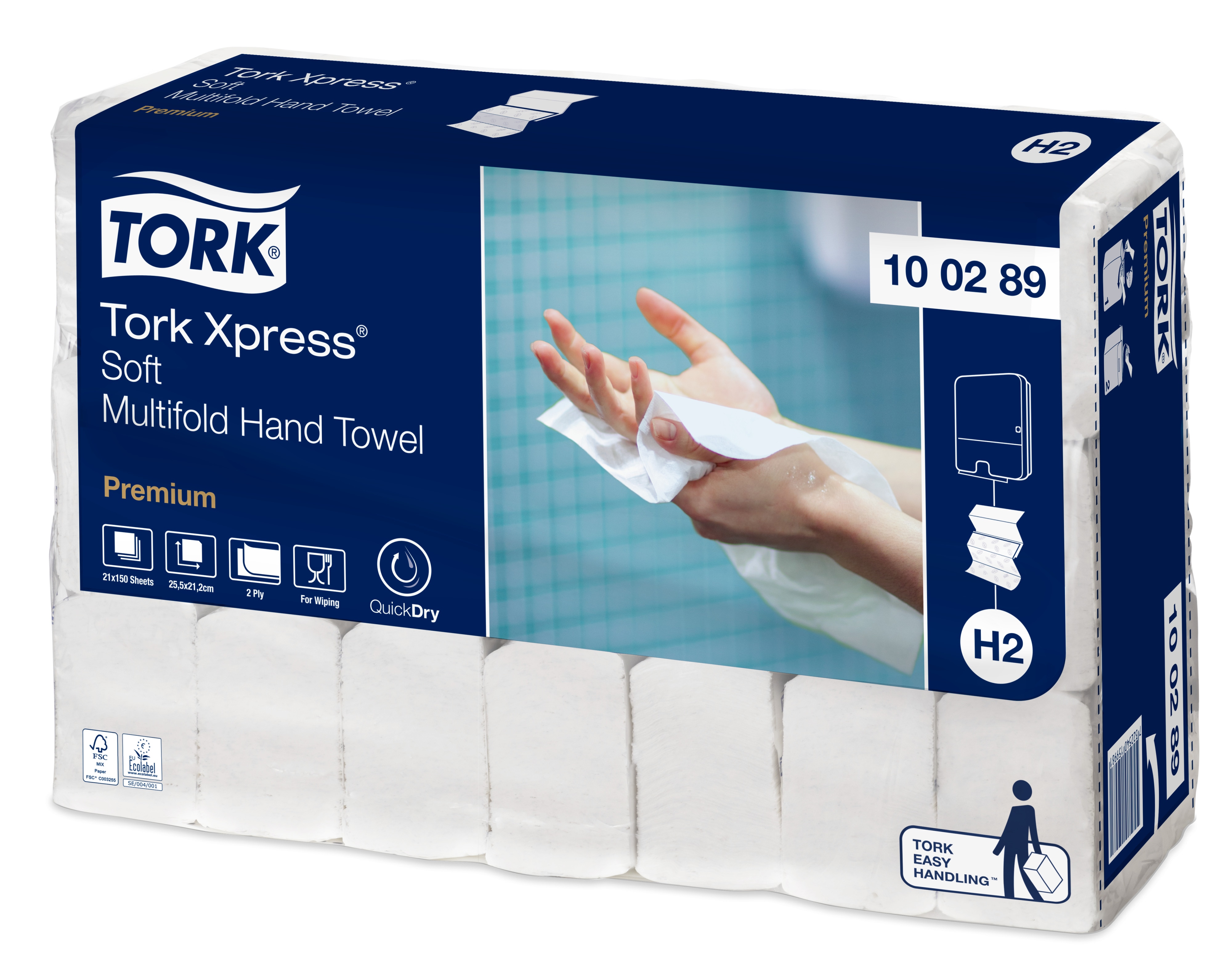 Tork Xpress® Mjuk Multifold Handduk