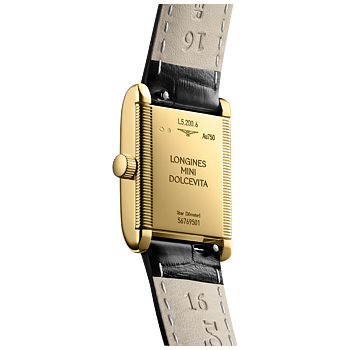 L5.200.6.71.0 Longines Mini DolceVita romerska siffror 21,50 X 29,00, 18 K guld