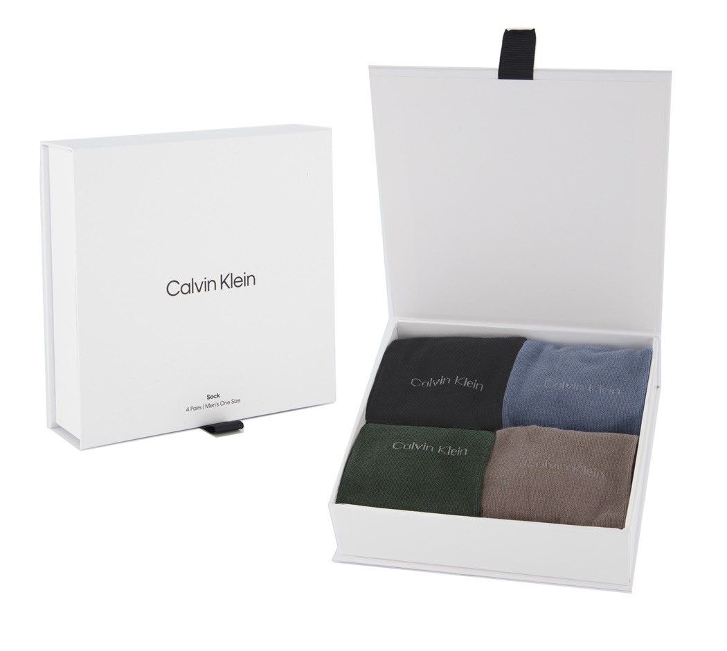 Calvin Klein  Men Sock 4P Giftbox