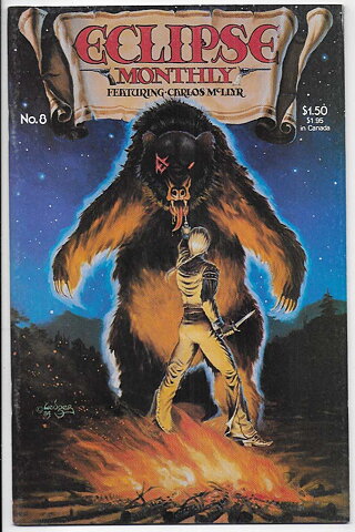 Eclipse Monthly # 8 VF/NM