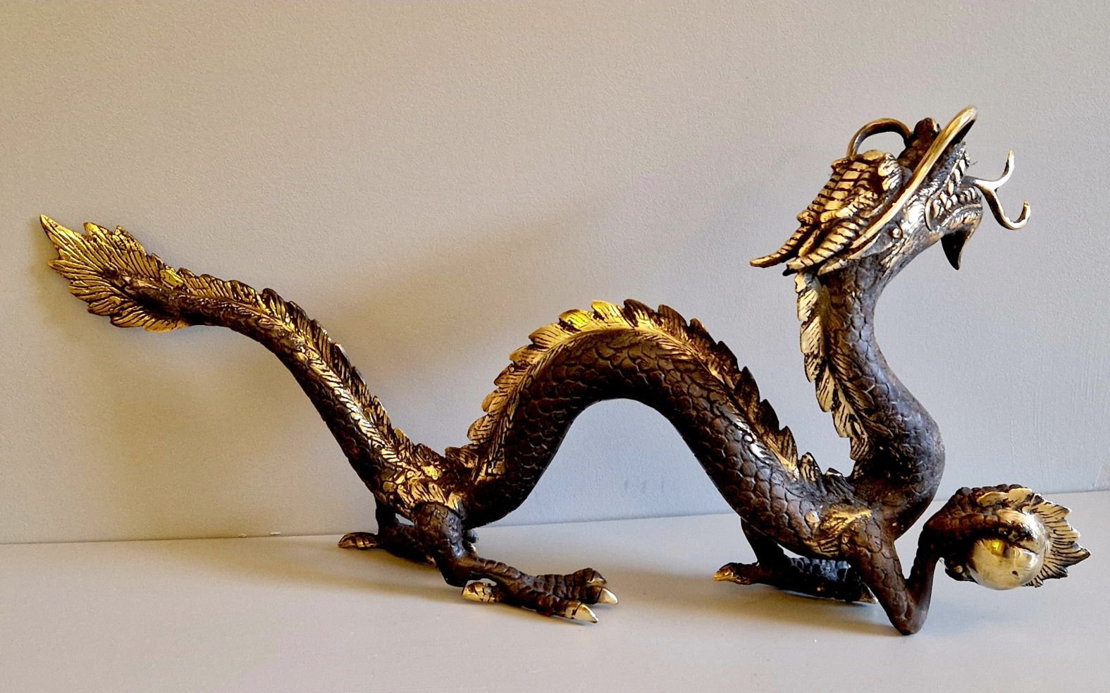 Bronstaty Drake från Java, Indonesia - 60cm - 3