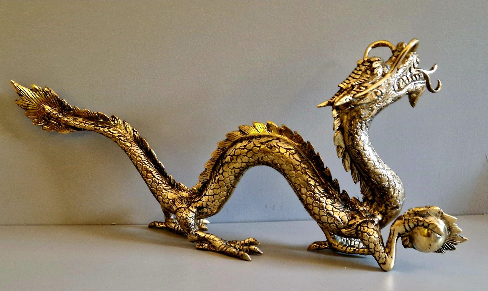 Bronstaty Drake från Java, Indonesia - 60cm - 2