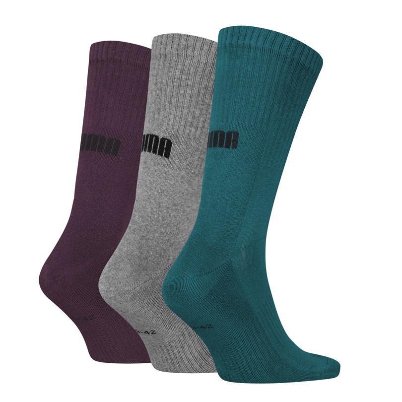 3-Pack Puma Unisex New Generation Cushioned Crew - 2
