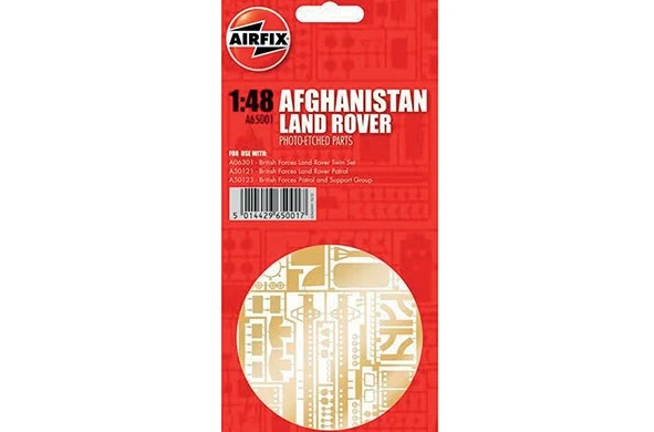 Airfix A65001 Land Rover Photo Etch Parts