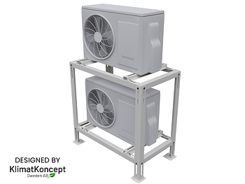 Markstativ Duo 1200mm Vit