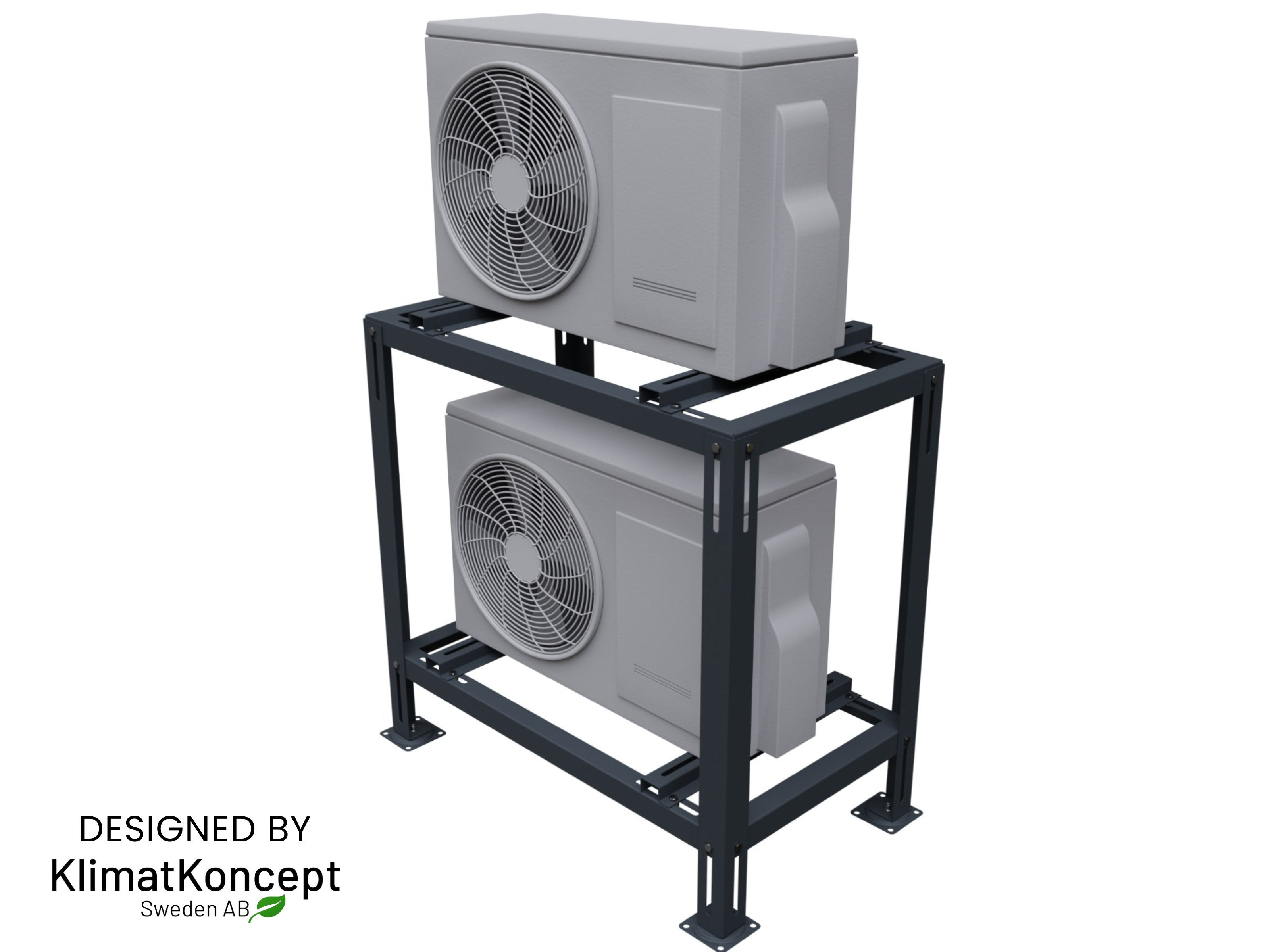 Markstativ Duo 1200mm Antracitgrå