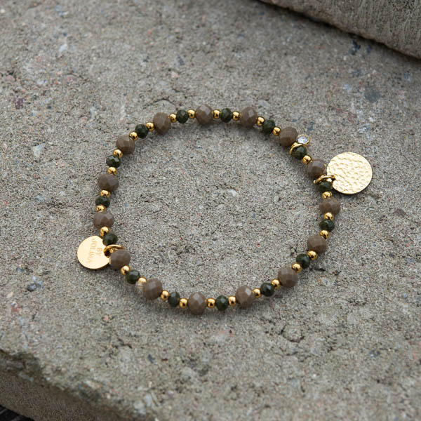 By Jolima -  Menton Bracelet Forest Green