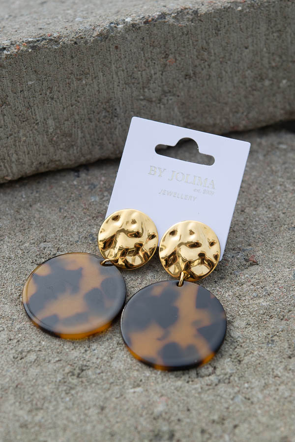 By Jolima -  Spinn Earring Leopard - 4