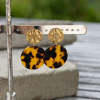 By Jolima -  Spinn Earring Leopard
