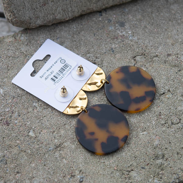 By Jolima -  Spinn Earring Leopard - 6