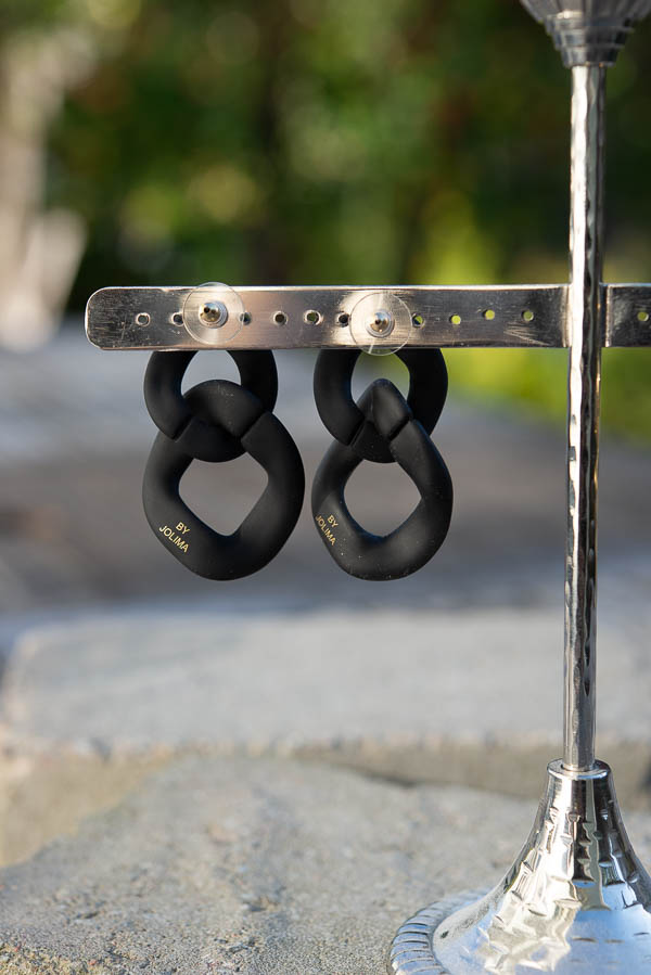 By Jolima -  Madrid Earring Black - 3