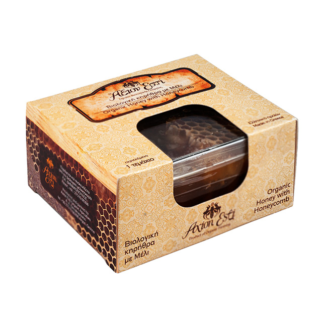 Wax cake in Organic honey, axion esti