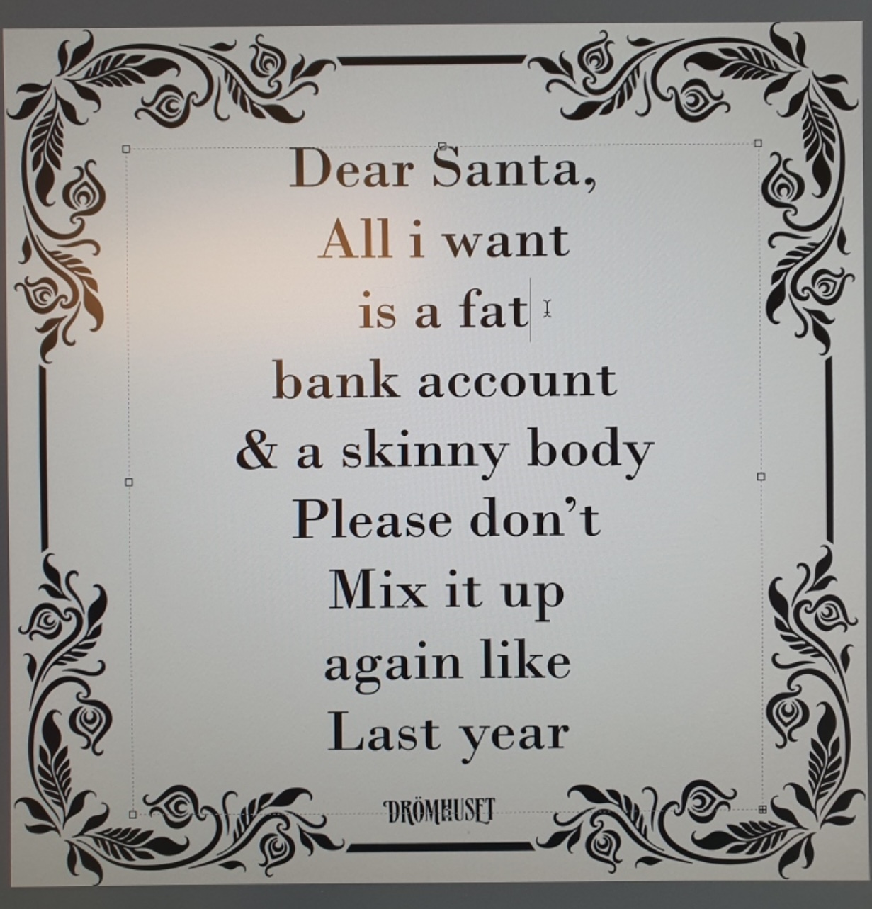 Disktrasa / Dear Santa 