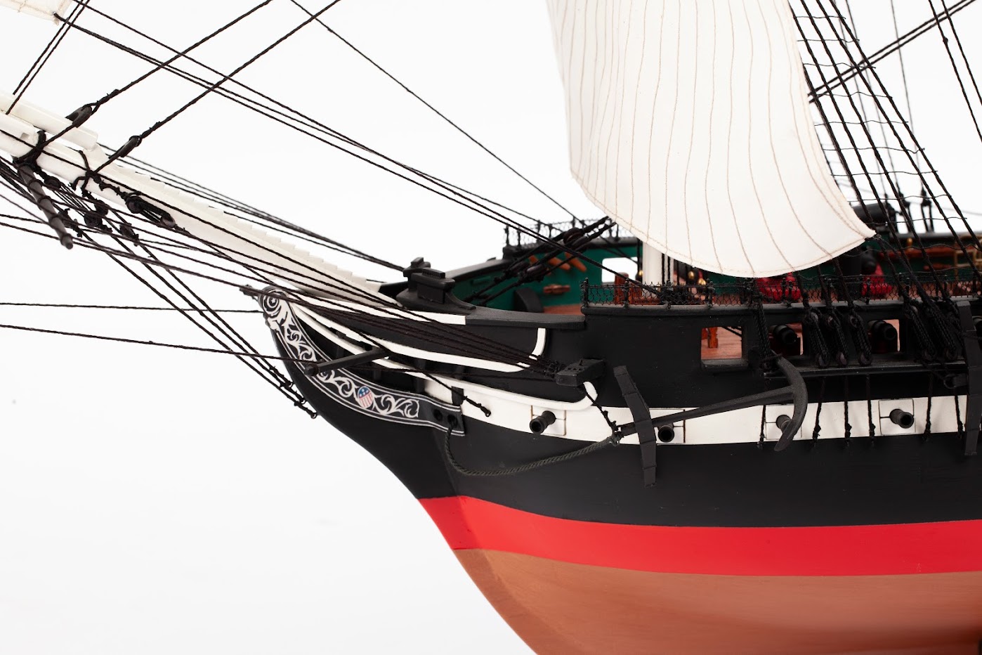 USS Constitution (1:100), träbyggsats - 3