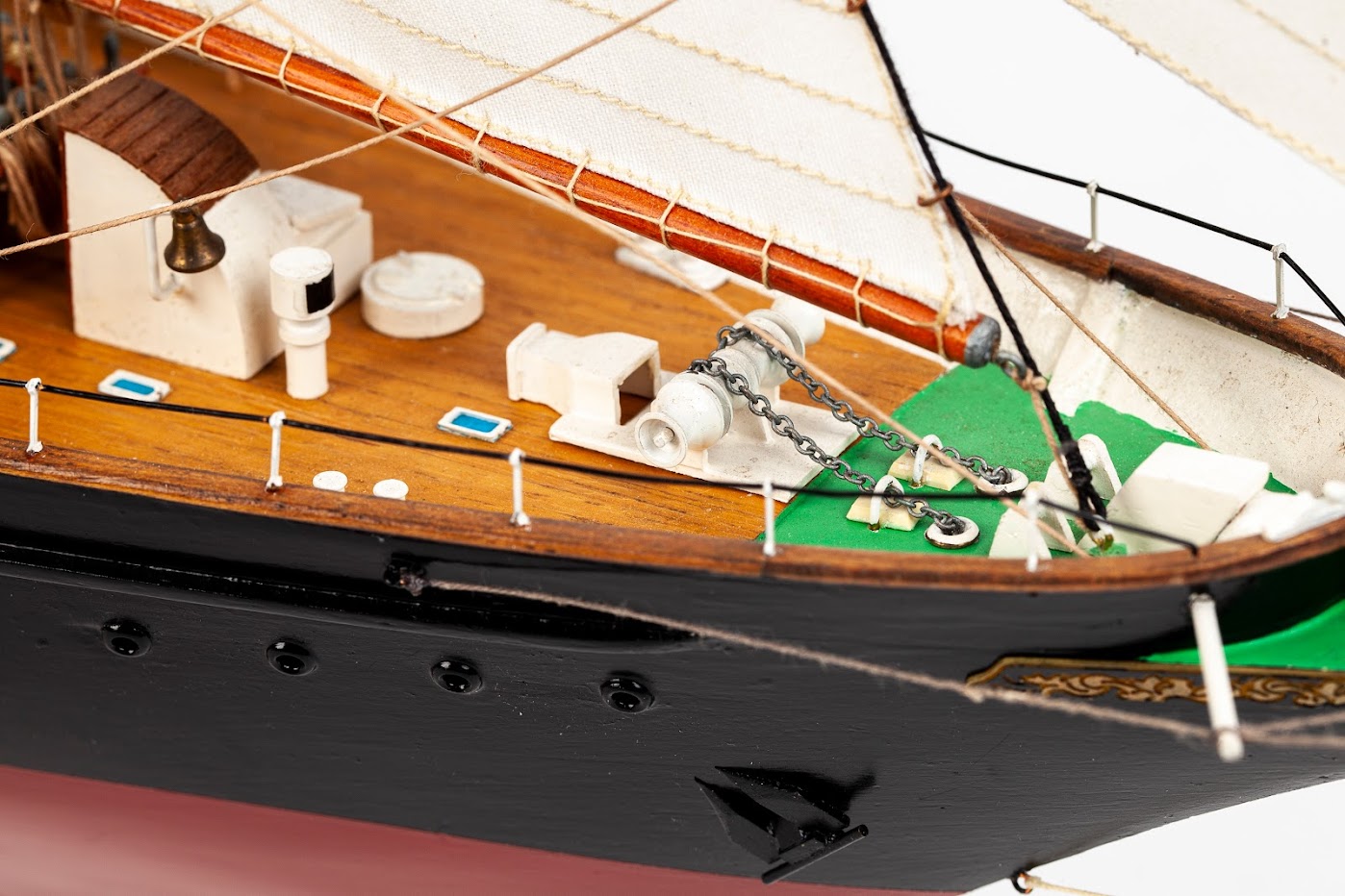 Sir Winston Churchill, träbygg - 4