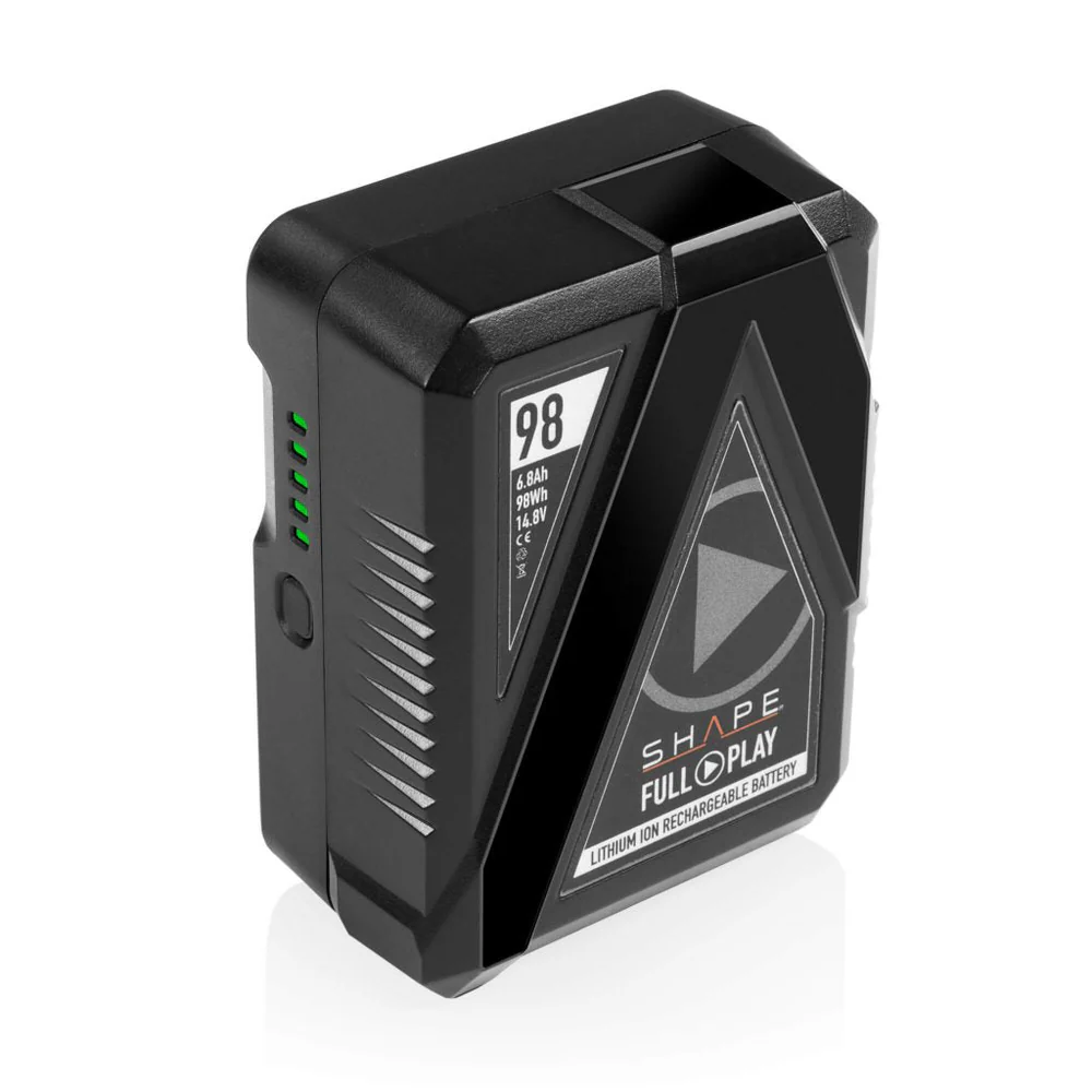 SHAPE Full Play V-Mount Battery Kit with Portable D-Tap Charger - 3
