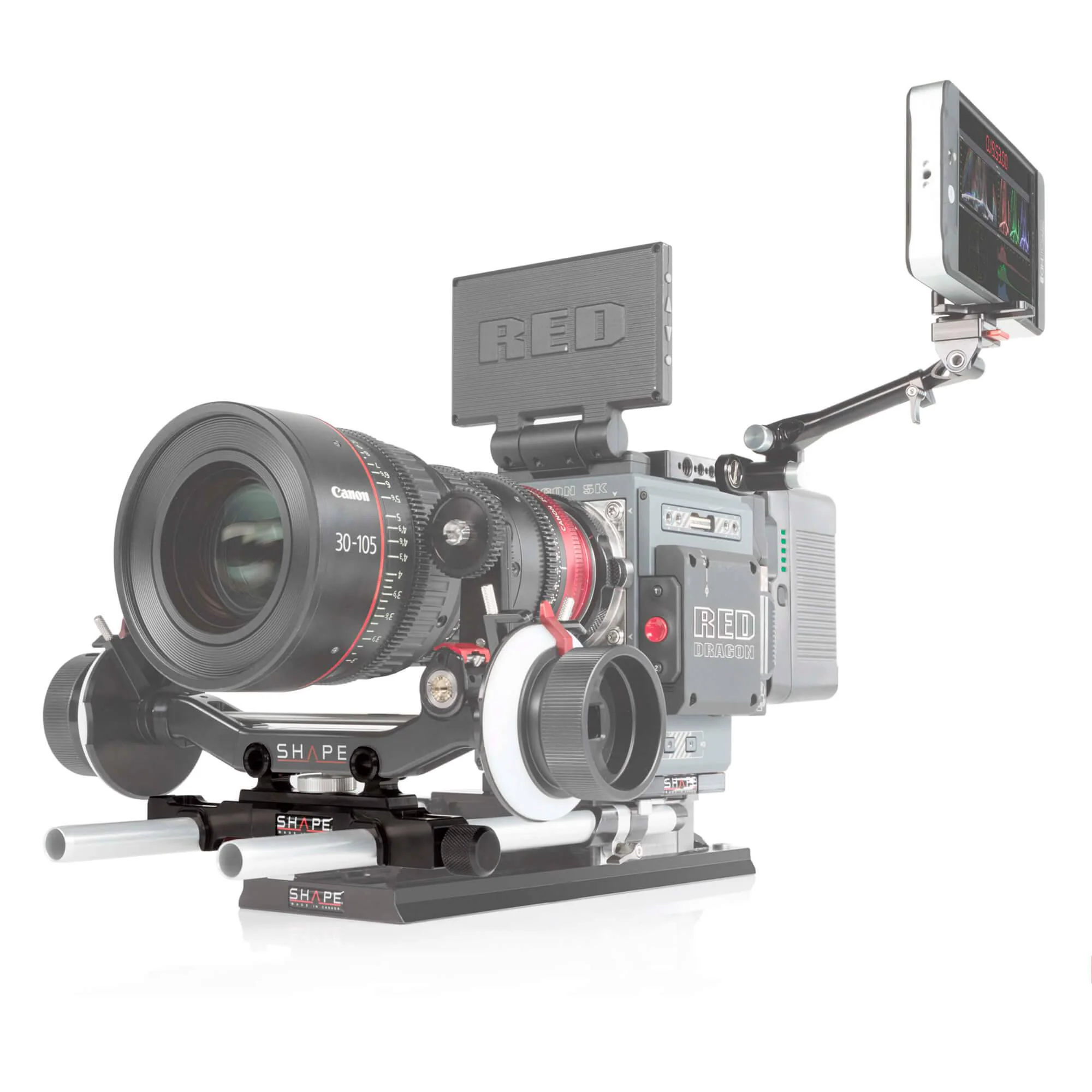 SHAPE 15mm LW Rod bloc with 15mm Top Clamp – för filmskapare - 4
