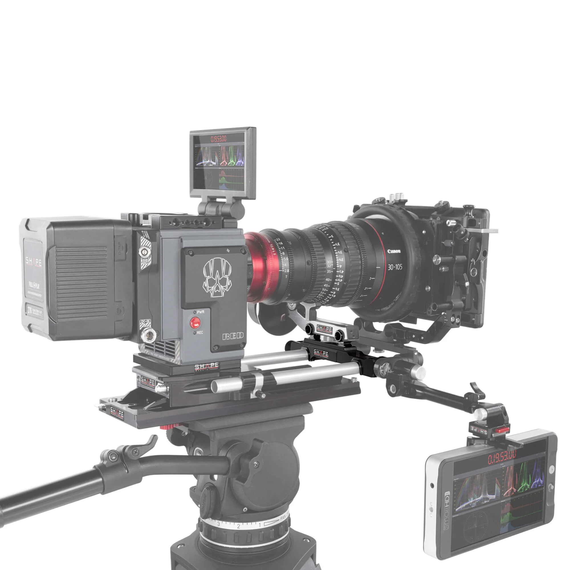 SHAPE 15mm LW Rod bloc with 15mm Top Clamp – för filmskapare - 2