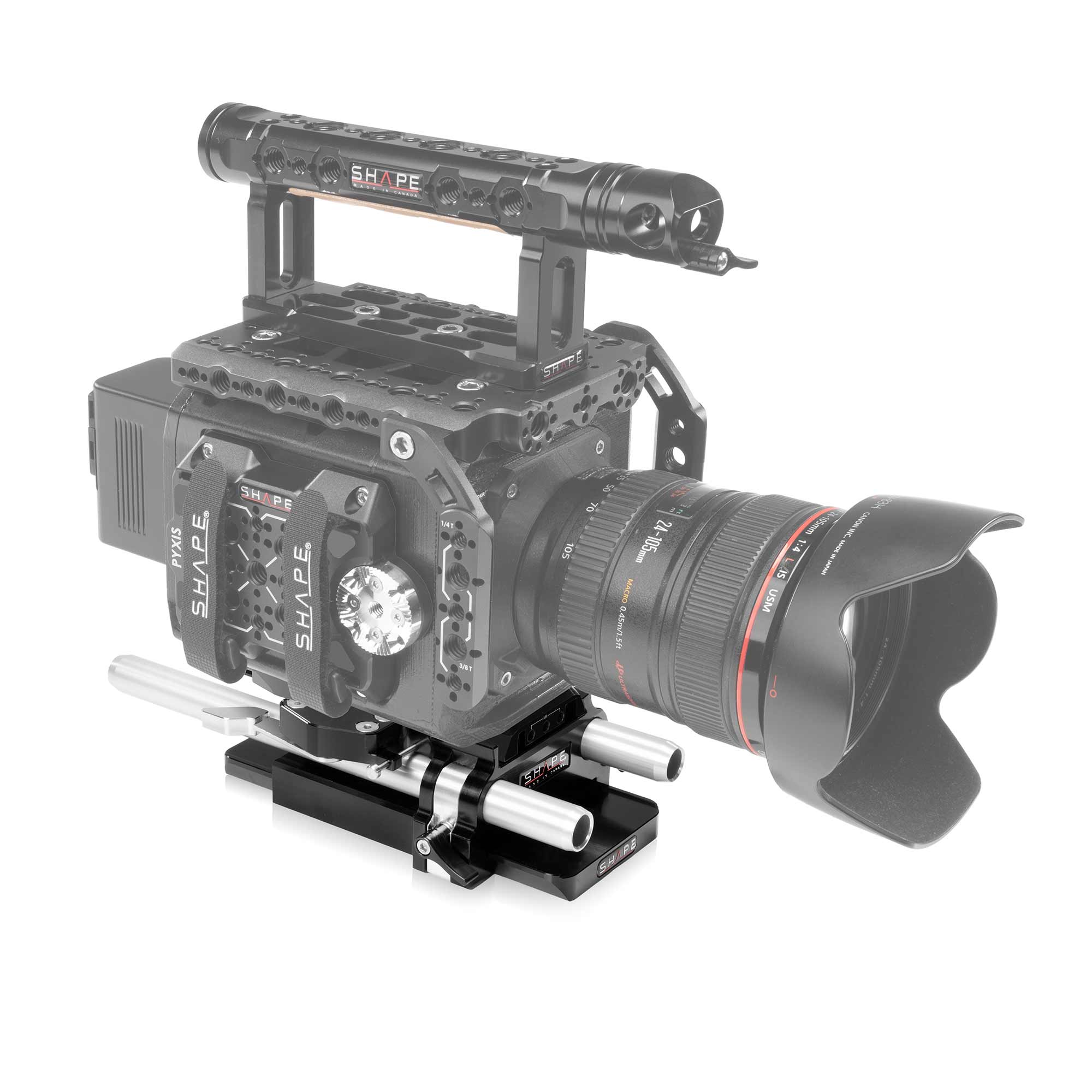 SHAPE 15mm LWS BASEPLATE FOR BLACKMAGIC PYXIS 6K – för filmskapare - 2