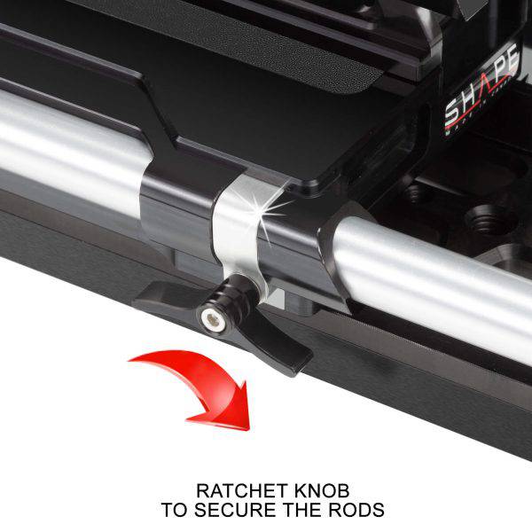 SHAPE 15mm Studio Sliding Baseplate for Sony Venice – för filmskapare - 7