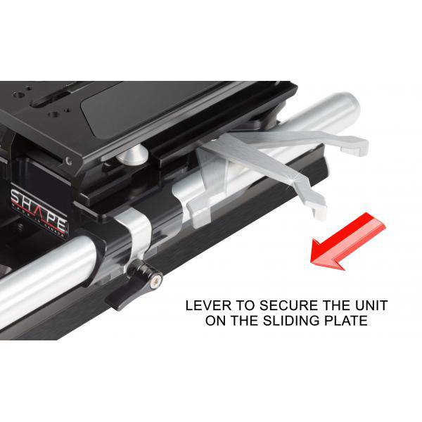 SHAPE 15mm Studio Sliding Baseplate for Sony Venice – för filmskapare - 6