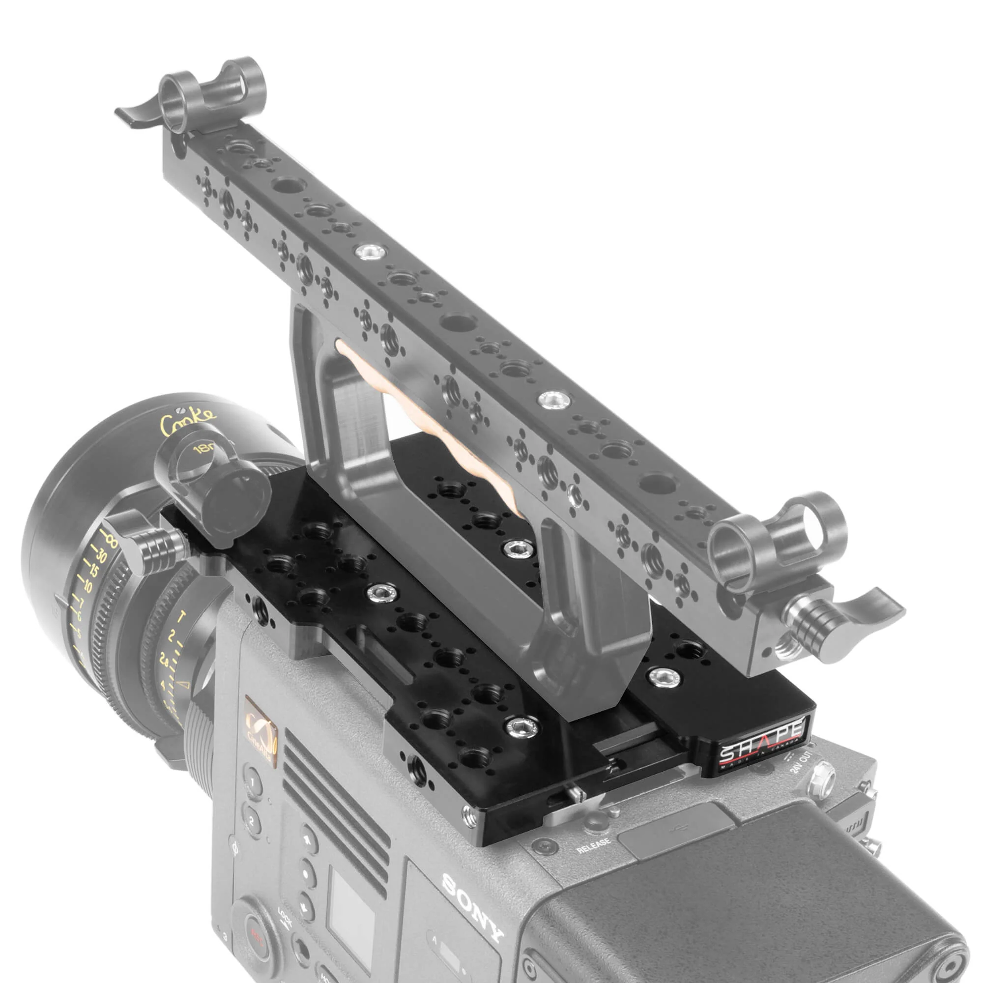 SHAPE 19MM STUDIO CLAMP FOR TOP PLATE – för filmskapare - 2