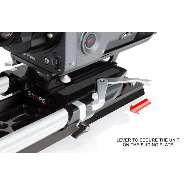 SHAPE 19mm Studio Sliding Baseplate for Sony Venice – för filmskapare - 7