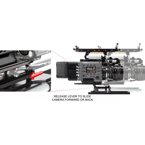 SHAPE 19mm Studio Sliding Baseplate for Sony Venice – för filmskapare - 9