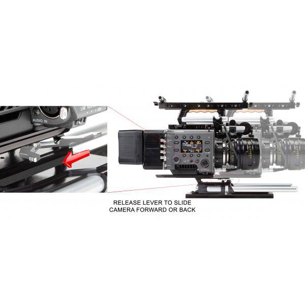 SHAPE 19mm Studio Sliding Baseplate for Sony Venice – för filmskapare - 6