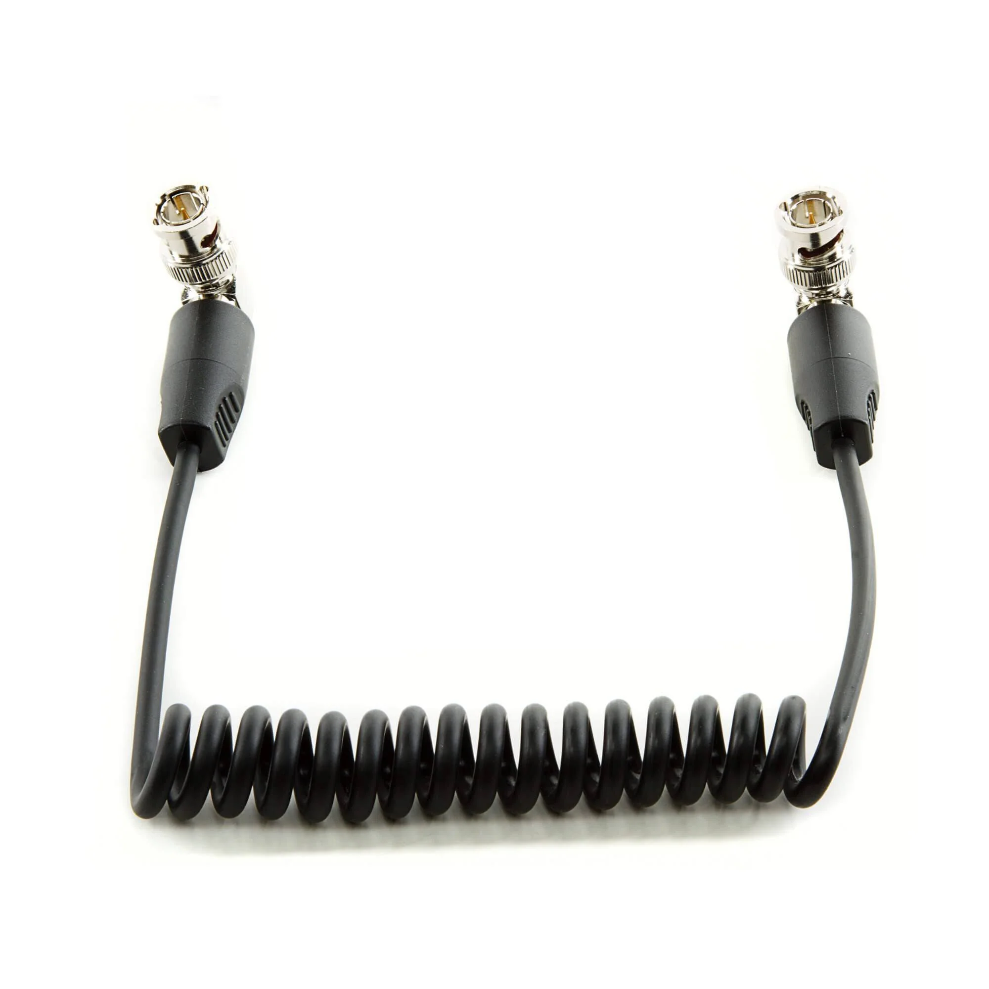 SHAPE SDI Coiled Cable 90-Degree BNC Connectors - 2