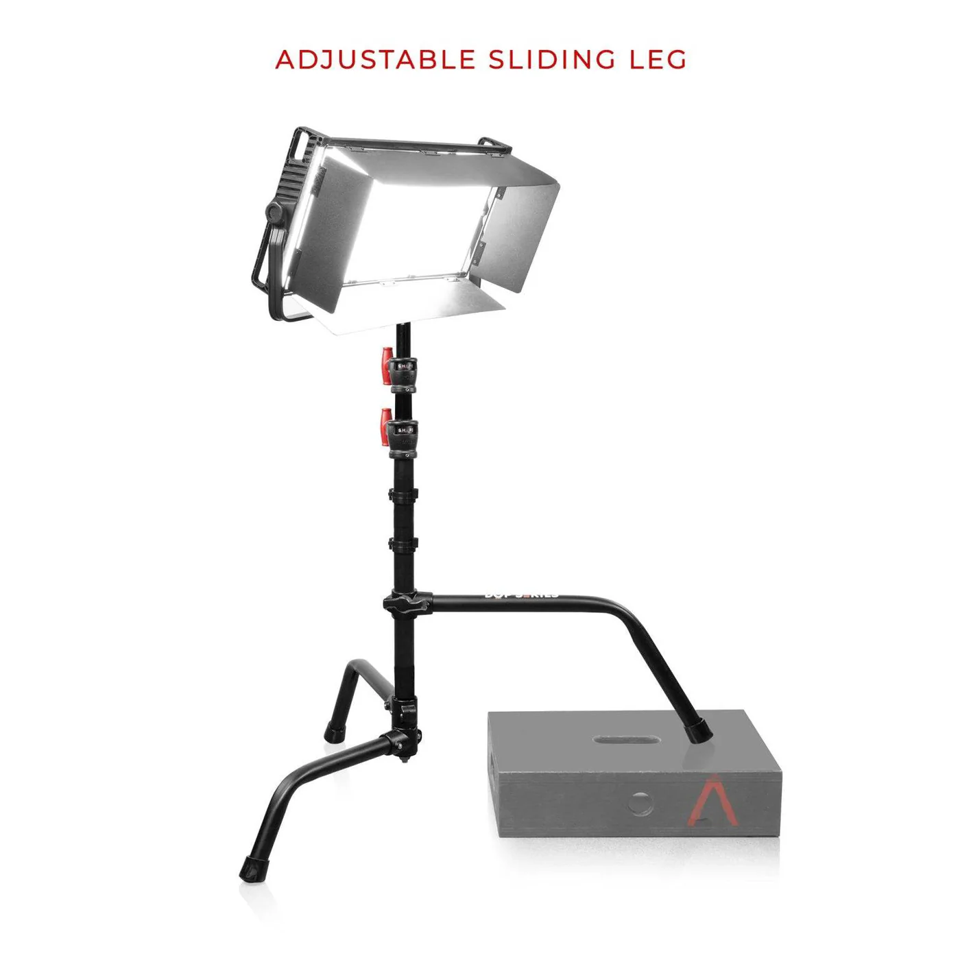 SHAPE 20’’ C-Stand Sliding Leg Black 5.25’ - 4