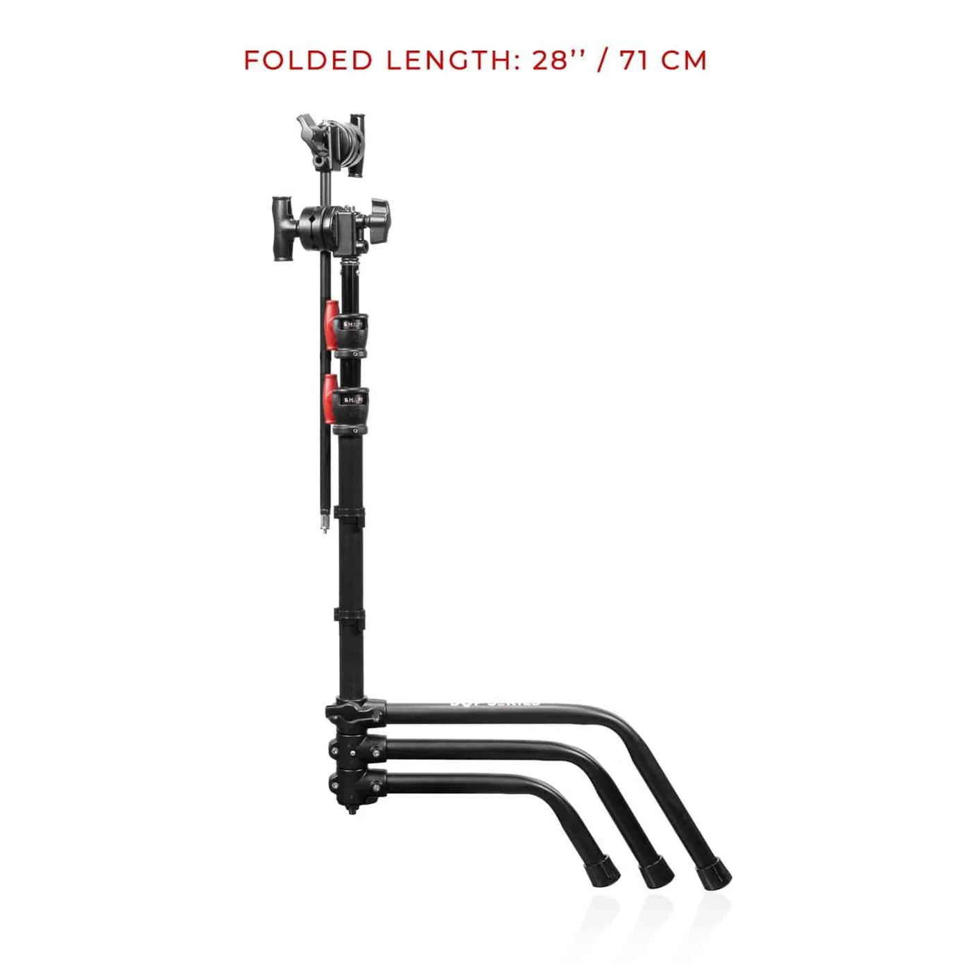 SHAPE 20’’ C-Stand Sliding Leg Black 5.25’ - 5