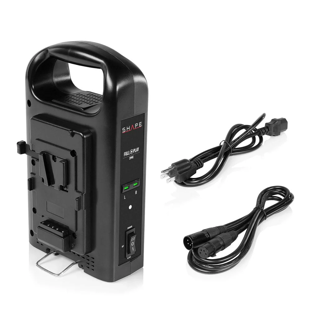 SHAPE 2x 98Wh V-Mount Batteries and Charger – för filmskapare - 10