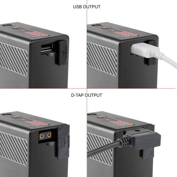SHAPE BP-U65 Batteries with Dual LCD Charger for Sony - 5