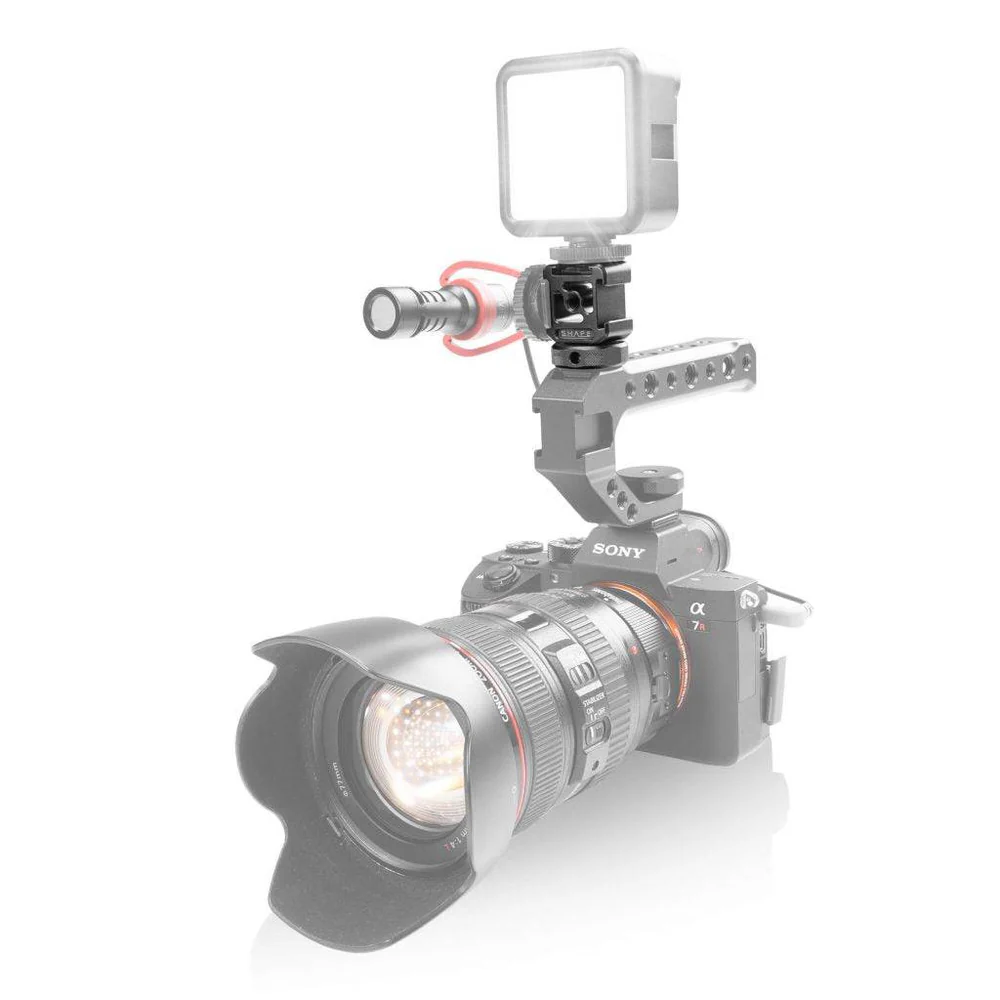 SHAPE 3 Side Cold Shoe Aluminum Mount – för filmskapare - 4