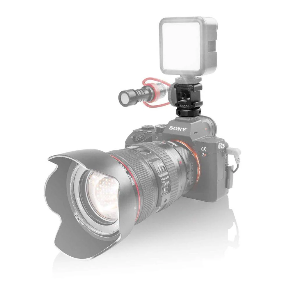 SHAPE 3 Side Cold Shoe Aluminum Mount – för filmskapare - 2