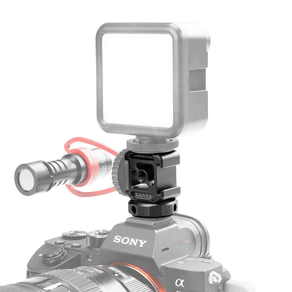 SHAPE 3 Side Cold Shoe Aluminum Mount – för filmskapare - 3