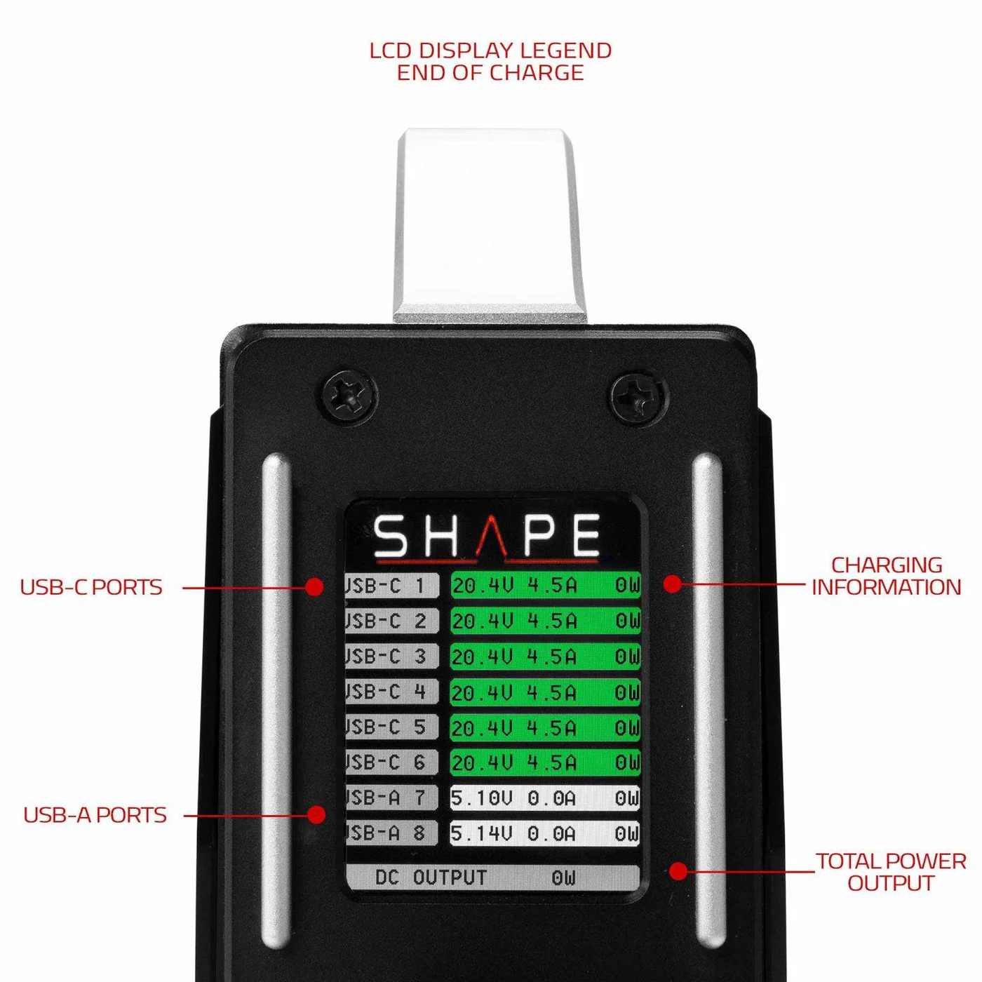 SHAPE 450W USB-C Fast Charger Kit for Gold Mount/V-Mount/B-Mount Batteries – för filmskapare - 11